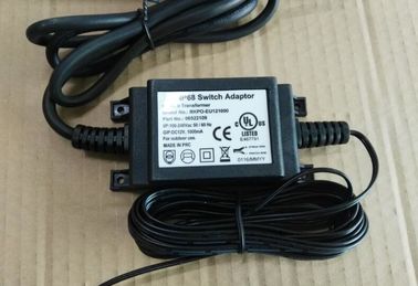 De waterdichte LEIDENE Machtsadapter 300mah, Transformator van 12V 1A van de Strook de Lichte Voeding