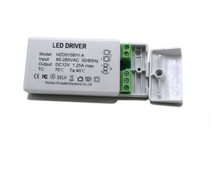 1A 1000mA 12W aan het constante voltage van 15w leidde duidelijk FCC van bestuurders12v Ce Rohs