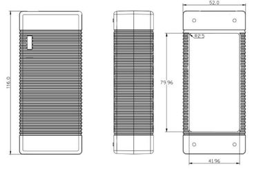 Ac Gelijkstroom van de douanedesktop Universele Machtsadapter 3KVAC 3 Pool met ABS Materiaal