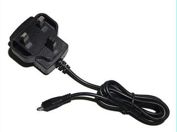 AC gelijkstroom van de 18 Wattsmacht de Muur van de Machtsadapter zet met PC Shell, Zwarte Kleur op