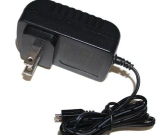 AC gelijkstroom van de 18 Wattsmacht de Muur van de Machtsadapter zet met PC Shell, Zwarte Kleur op