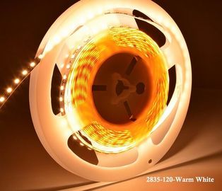 Warme Witte Flexibele Geleide de Strooklichten IP67 2400k met 5m Lengte, 2 Jaar van SMD2835 Garantie