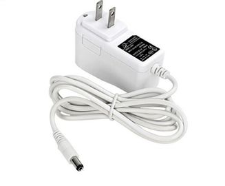 De witte Adapter van de 12 Voltmacht met ABS Kunststoffen, Enig Outputtype