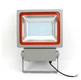 Grijze Kleur 100W IP65 120 Certificatie van Ce van de Hoek de Openlucht Geleide Vloed Lichte CRI 75