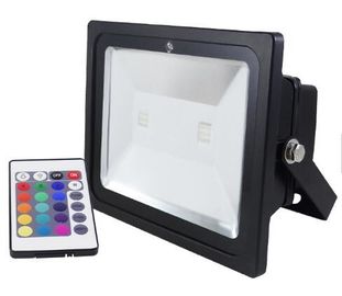 Zwarte/Zilveren LEIDENE van de Huisvestings150w RGB IP65 MAÏSKOLF Vloedlamp voor Tuinverlichting