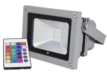 Zwarte/Zilveren LEIDENE van de Huisvestings150w RGB IP65 MAÏSKOLF Vloedlamp voor Tuinverlichting