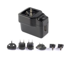 Van de Stop Verwisselbare Usb van Au de V.S. het UK AC de Machtsadapter/de Lader/de Transformator van 5v 2a Usb