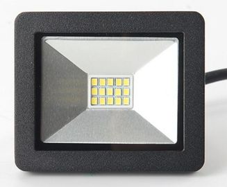 Lichten van de het Stadion de Waterdichte Geleide Vloed van IP65 10w 700lm met Aangemaakt Glas, Zwart Aluminiumlichaam
