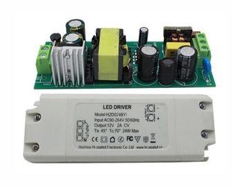 LEIDENE van 24v 1a leidde het constante voltage Machtsadapter bestuurders dimmable triac 12v 1.5a 1.8a 2a