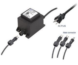 IP68 waterdichte openluchttransformator voor Barbecuebbq grill met UL-goedkeuring, 110~240Vac-input