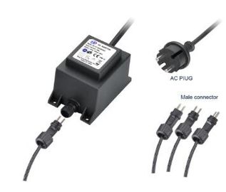 IP68 de transformator, 24V Openluchtip68 leidde waterdichte transformator voor poollichten, 110~240Vac-input