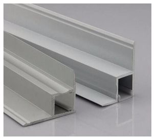 Van de LEIDENE het profiel aluminiumuitdrijving voor van de Berijpte/Duidelijke/Verspreiderdekking plafonddecoratie, 1m 2m 3m