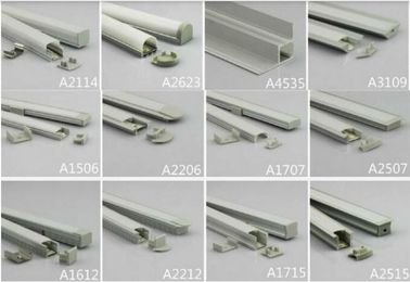 Van waterdichte LEIDENE LEIDENE aluminiumprofielen uitdrijving A2623 voor LEIDENE Stroken 2m lengte