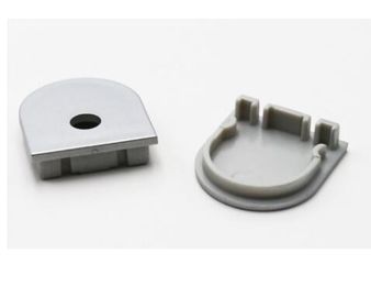 Half het Aluminiumprofiel die van de Cirkelvorm voor Muti LEIDEN Aluminiumkanaal met Ce Rohs opzetten