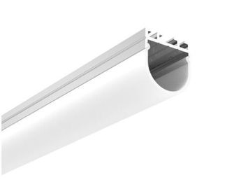 Half het Aluminiumprofiel die van de Cirkelvorm voor Muti LEIDEN Aluminiumkanaal met Ce Rohs opzetten