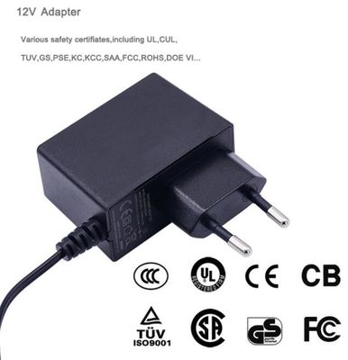 de Muur van 12V 1A 1.5A 2A 2.5A 3A zet Machtsadapter 12W 24W 36W met UL-CITIZENS BANDce, voor de camera's die van kabeltelevisie van de motorbatterij wordt verklaard op