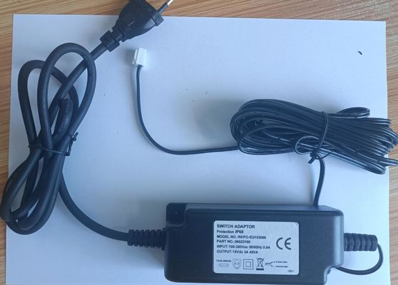 de waterdichte geleide transformator van 24Vdc 3a 72Watt IP68 voor elektronische tapkraan, AC 100-240Vac, met duidelijk Ce UL